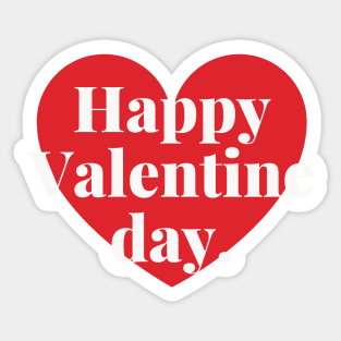 happy valentine day Sticker